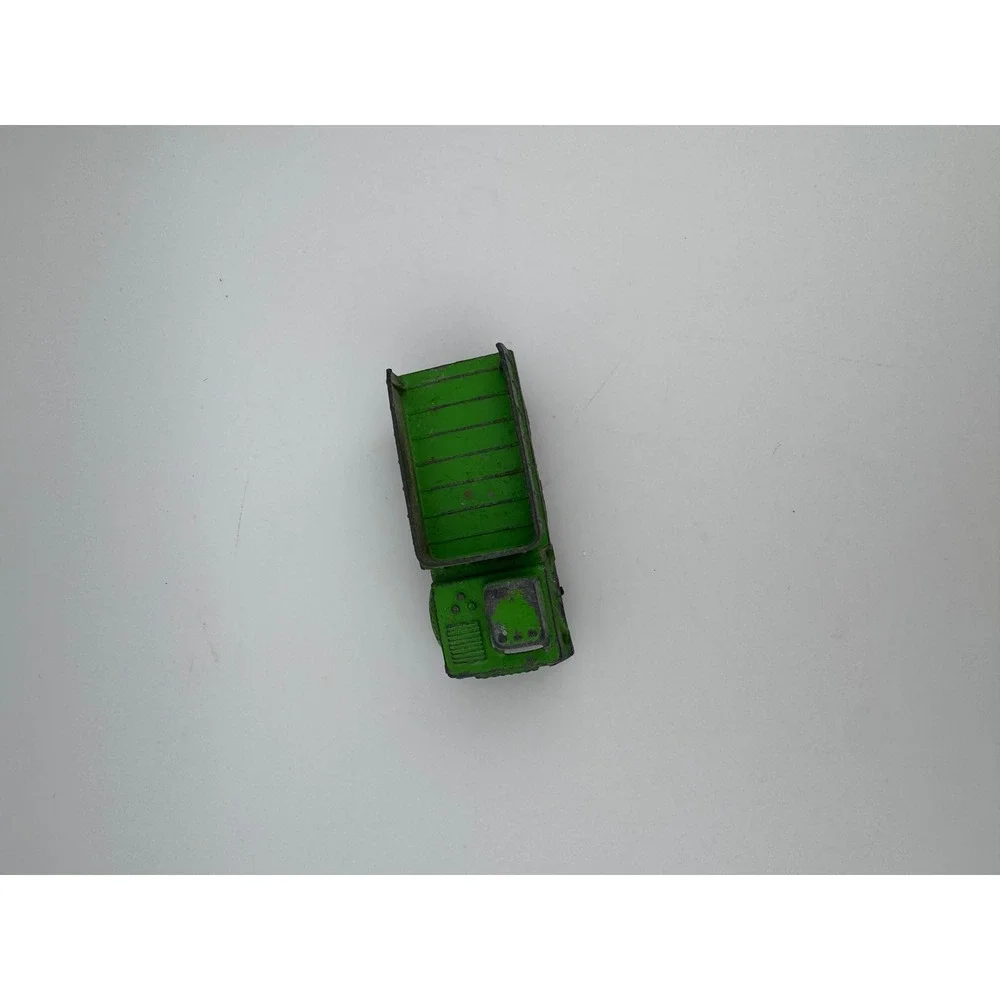 Vintage 1967 Tootsie Toy Diecast Shuttle‎ Truck Green Dump Truck Made in Chicago